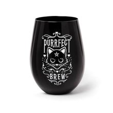 Load image into Gallery viewer, Purrfect Brew (Wine Glass)