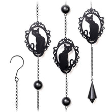 Load image into Gallery viewer, Cat Silhouette (Hanging Decoration / Wind Chime)