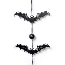 Load image into Gallery viewer, Gothic Bat (Hanging Decoration / Wind Chime)