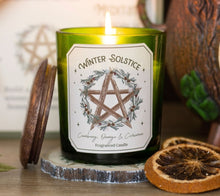 Load image into Gallery viewer, Winter Solstice Cranberry, Orange & Cinnamon Candle