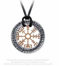 Load image into Gallery viewer, Alchemy Niu Heimar Vegvisir Pendant