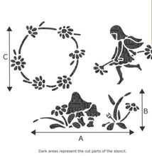 Load image into Gallery viewer, Stencil Fairy