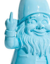 Load image into Gallery viewer, Medium Bright Blue &quot;Naughty Gnome&quot; Figure
