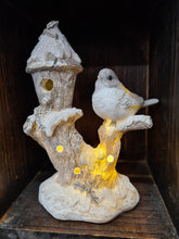 Load image into Gallery viewer, LED Robin Bird Tree house
