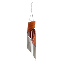 Load image into Gallery viewer, Coconut Leaf Wind Chimes - Natural
