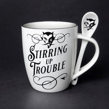 Load image into Gallery viewer, Stirring up Trouble: Mug and Spoon Set (Mug)
