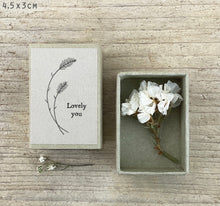 Load image into Gallery viewer, ***NEW***East of India Dried Flower Matchbox
