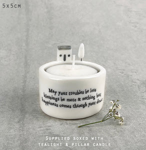 ***NEW*** East of India Candle Tea Light Holder