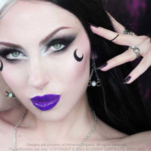 Load image into Gallery viewer, Alchemy Earrings Wiccan Moon
