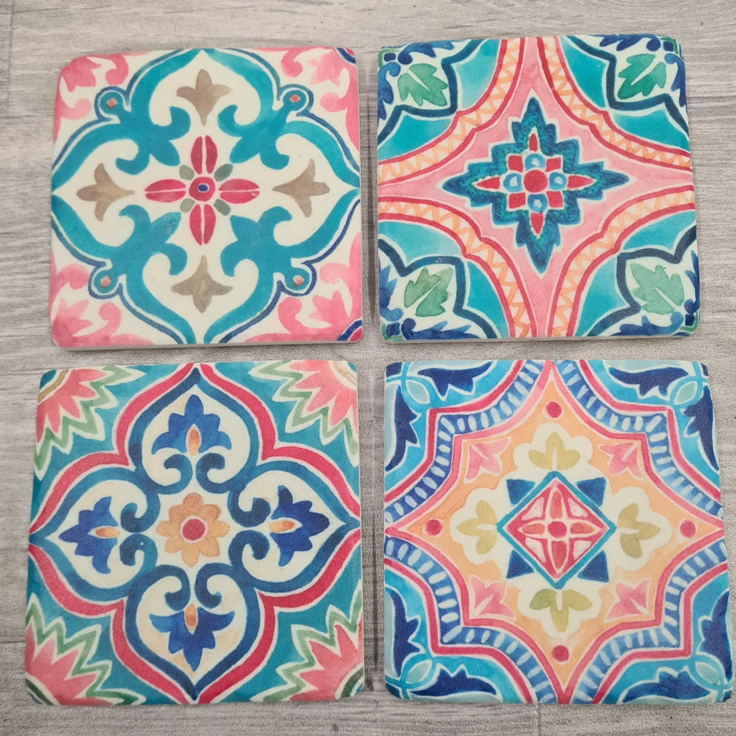 Moroccan Tile Coasters