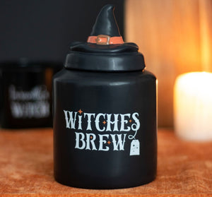 Witches Brew Ceramic Tea Canister