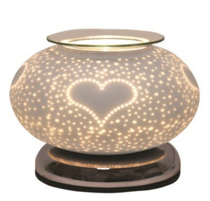 Aroma Lamp Touch White Satin