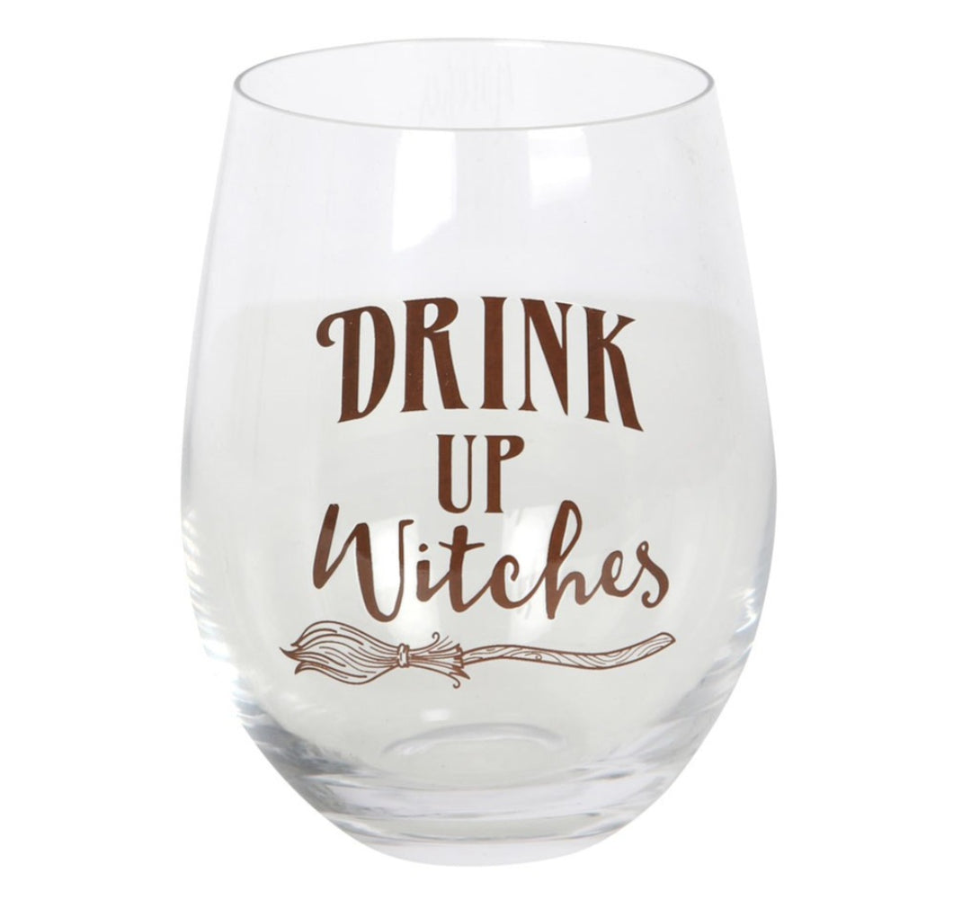 Wine Glass Drink up Witches