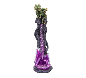 Dragon Crystal Perch Incense Burner