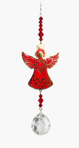 SALE Wild Things Crystal Celestial Angel Red