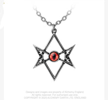 Load image into Gallery viewer, Alchemy Pewter Pendant Unicursal Hex
