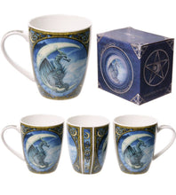 Load image into Gallery viewer, Dragon Design Mug by Lisa Parker
