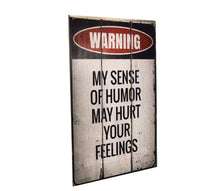 Load image into Gallery viewer, Wooden Humour Signs
