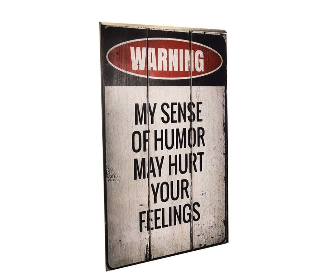 Wooden Humour Signs