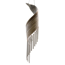 Load image into Gallery viewer, Coconut Leaf Wind Chimes - Whitewash
