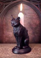 Load image into Gallery viewer, Alchemy Black Cat Candlestick
