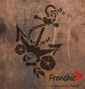Frenchic Anchors Aweigh Stencil