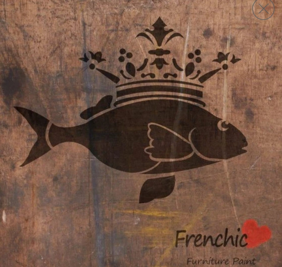 Frenchic The Fish Prince Stencil