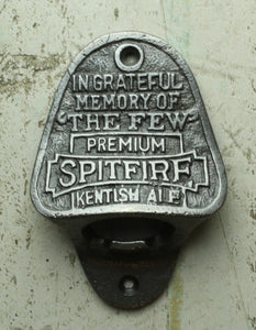 cast iron bottle opener Spitfire