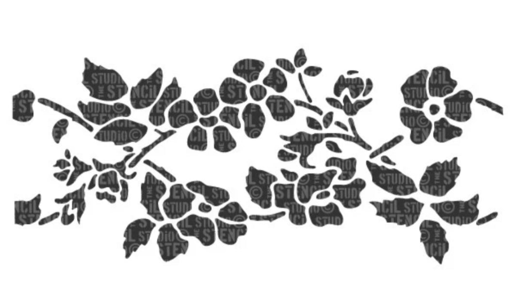 Stencil Briar Rose