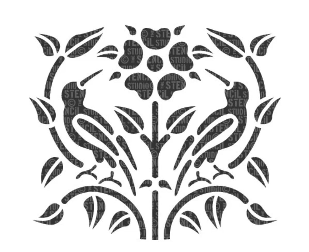 Stencil Kelmscott Border