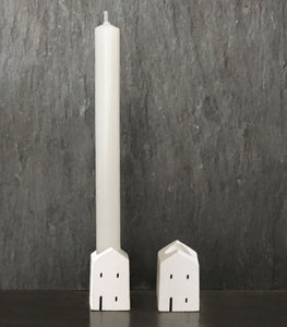 Candle with holder
