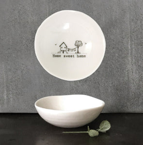 East of India Porcelain ring dish