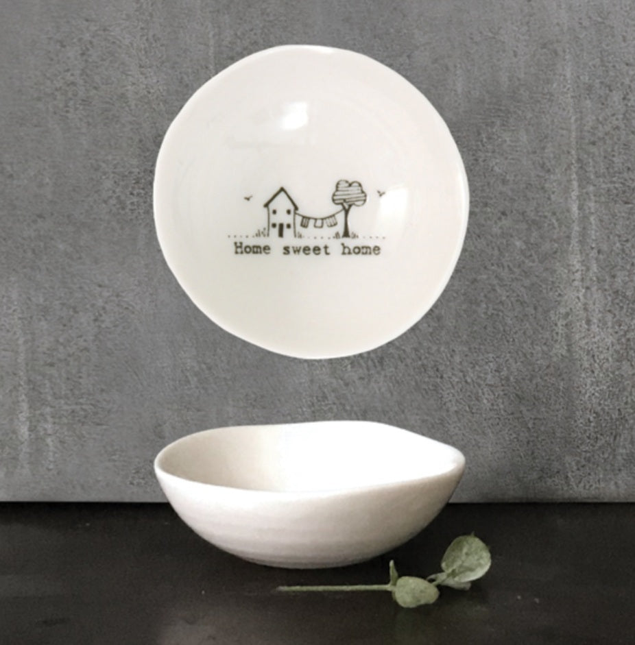 East of India Porcelain ring dish