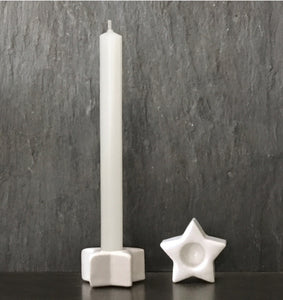 Candle with holder