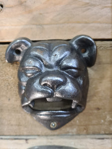 Cast Iron Bottle Opener Bulldog