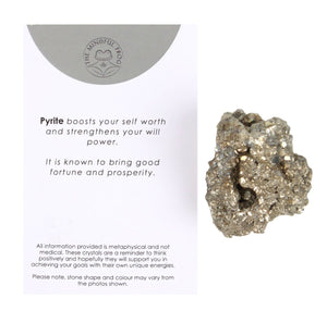 Crystals for Healing Pyrite