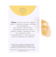 Load image into Gallery viewer, Crystals for Healing Citrine
