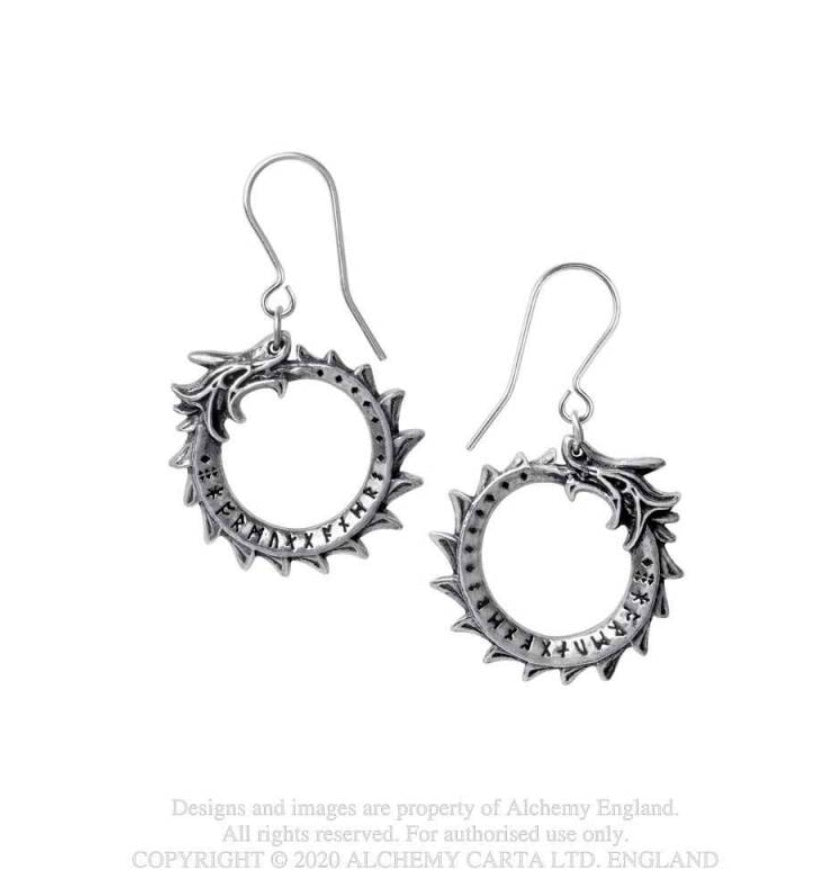 Alchemy Jormungand Earrings