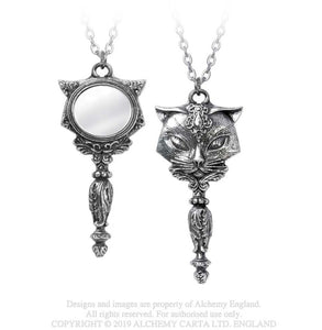 Alchemy England Sacred Cat Vanitas Necklace