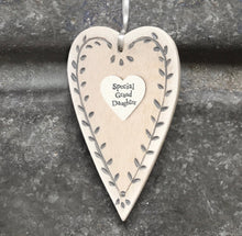 Load image into Gallery viewer, East of India Wooden Hearts
