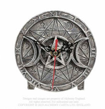 Load image into Gallery viewer, Alchemy Wiccan Clock
