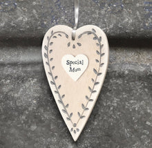 Load image into Gallery viewer, East of India Wooden Hearts
