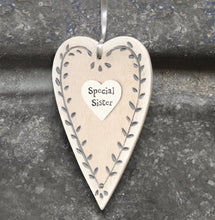 Load image into Gallery viewer, East of India Wooden Hearts
