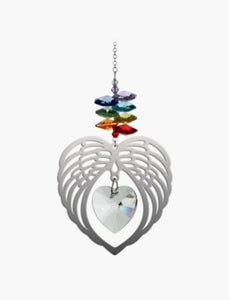 Pure Radiance Large Angel Wing Heart Chakra