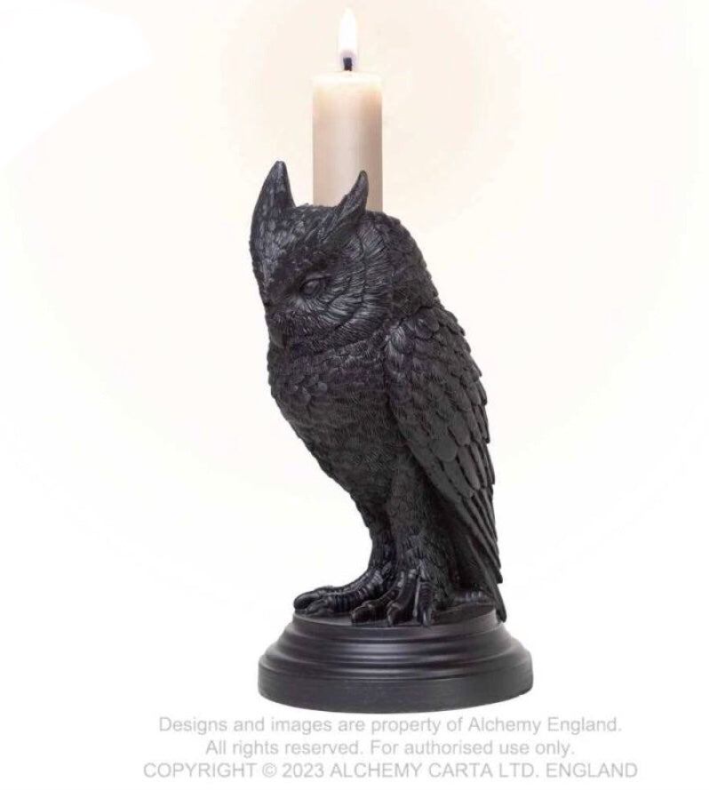 Alchemy Owl Candlestick
