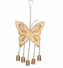 Load image into Gallery viewer, Copper Butterfly Wind Chime
