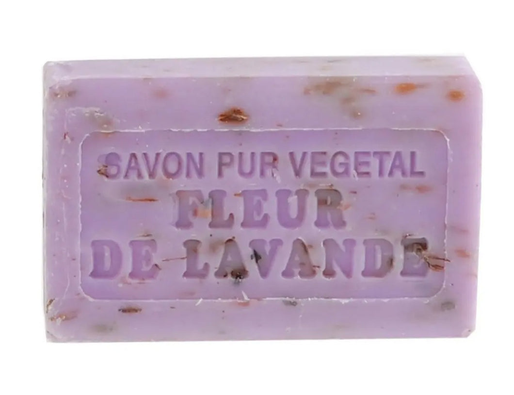 Marseille Lavender Exfoliant Soap 125g