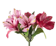 Load image into Gallery viewer, Lily spray Dark Pink
