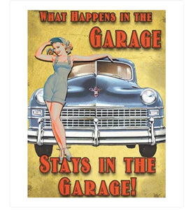 Garage Memorabilia Signs