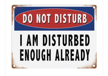 Load image into Gallery viewer, Humour Metal Signs
